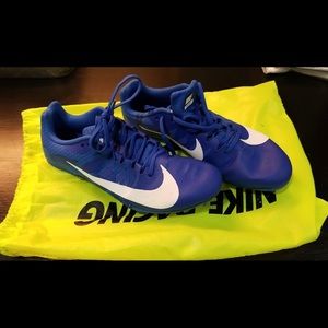 Nike track spikes. Mens 7.
